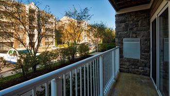 Private patios and balconies