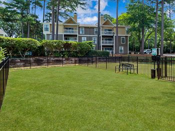 Dog park 2 at sommerset place apartments in raleigh nc