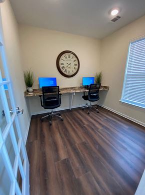 Raleigh apartment for rent - Business Center at Sunnybrook Pointe Apartments