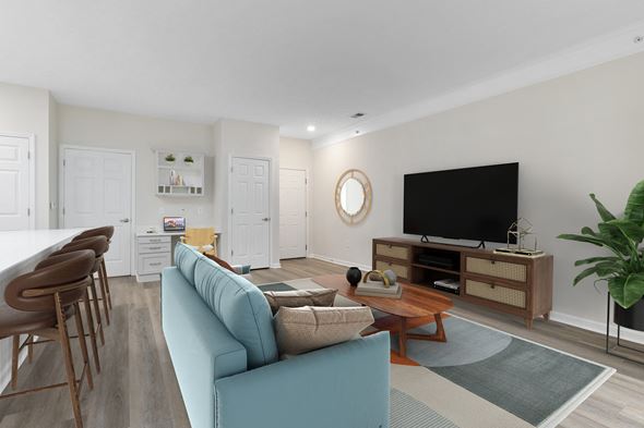 Columbus apartment for rent - Living Area at The Charleston in Columbus, Ohio 42331