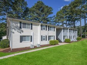Raleigh apartment for rent - Exterior of Tryon Village Townhouses  for rent