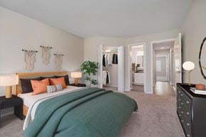 Dublin apartment for rent - Carpeted Bedroom at Camden Place Apartments, Dublin, 43016