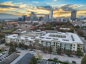 Raleigh apartment for rent - The Lincoln Exterior aerial view at The Lincoln Apartments, Raleigh, NC, 27601