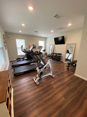 Raleigh apartment for rent - Fitness Center at Sunnybrook Pointe Apartments