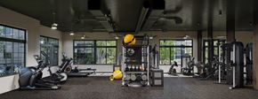 Newport News apartment for rent - Gym at Aviator Lofts, Newport News Virginia