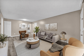 Reno apartment for rent - Modern Living Room at Peaks at the Park, Reno
