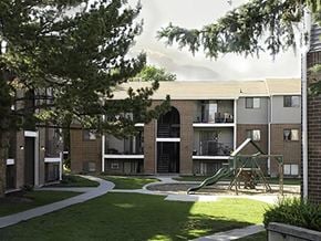 Salt Lake City apartment for rent - Playground area at Peaks on Redwood, Salt Lake City, UT, 84116