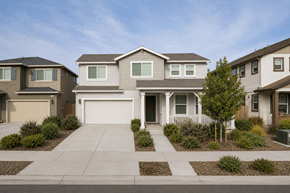 Chico apartment for rent - A row of houses with a driveway in front.