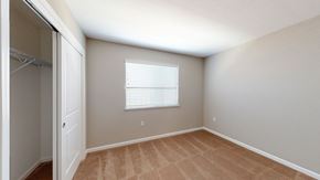 Pittsburg apartment for rent - A room with a window and a closet.