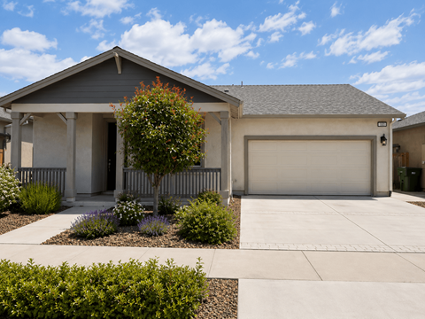 Floor plan for 3 beds, 2 baths, 1298 sqft