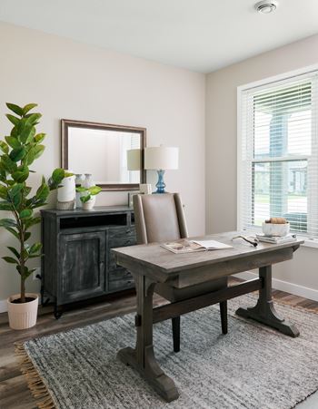 Flexible work-from-home spaces