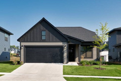Floor plan for 2 beds, 2 baths, 1275 sqft