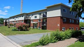 Fredericton apartment for rent - Front/Side of Building