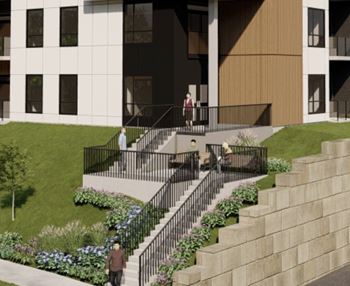 Entry patio