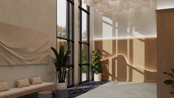 Impressive front lobby