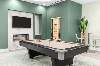 Billiards room