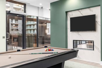 Billiards room