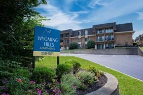Dayton apartment for rent - Front Entry Sign for Wyoming Hills