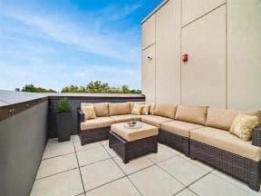 Dayton apartment for rent - Common area outdoor seating.