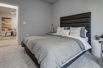 Large bedrooms accommodate king size furniture