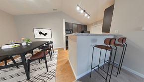 Painesville apartment for rent - Dining room and kitchen