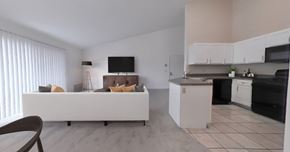 Strongsville apartment for rent - Living room and kitchen