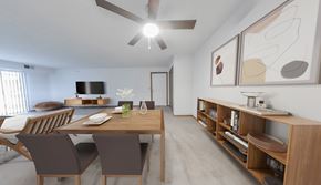 Parma Heights apartment for rent - Dining rooms with overhead lighting