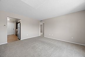 Leadville apartment for rent - A spacious room with a carpeted floor and white walls.