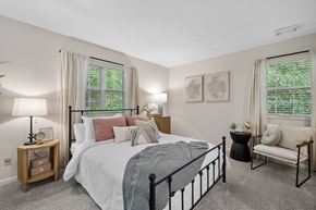 Mentor apartment for rent - Bedroom with a large bed at Concord Place Apartments, Mentor, 44060