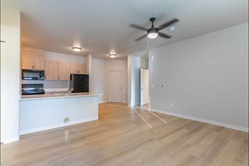 Room with ceiling fan