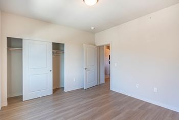 Spacious bedrooms and closet space