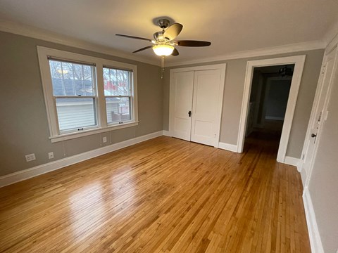 Floor plan for 1 bed, 1 bath