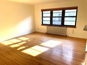 St. Paul apartment for rent - Spacious, sunny living room.  Hardwood floors throughout.