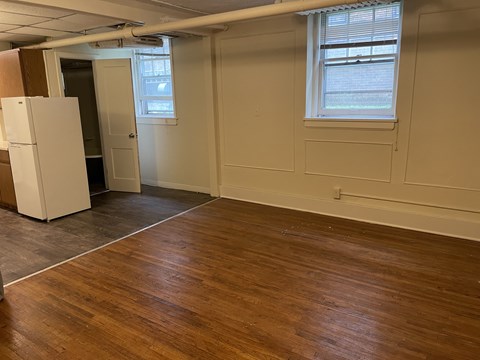 Floor plan for studio, 1 bath, 600 sqft