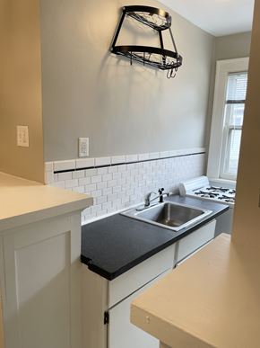 St. Paul apartment for rent - Tastefully updated kitchen with new fixtures.