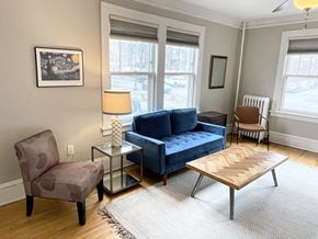 St. Paul apartment for rent - Spacious and well-lit living room.
