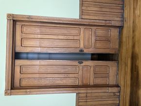 St. Paul apartment for rent - Vintage antique pocket doors.