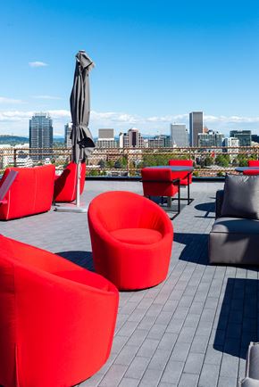 Portland apartment for rent - Amazing views from the rooftop deck at Portland Towers