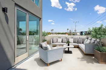 Private patio