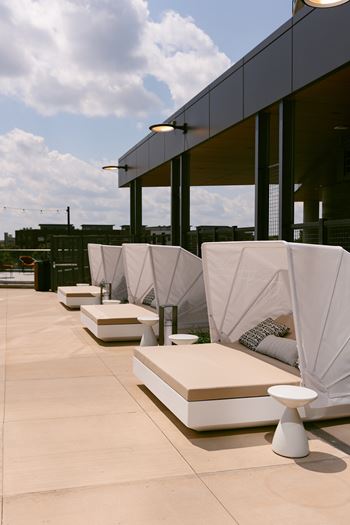 Patio with furniture 