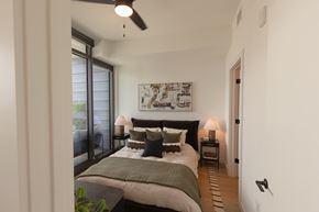 Atlanta apartment for rent - Bedroom with a Bed at The Mitchell , Atlanta, GA, 30303