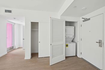 In-unit washer and dryer