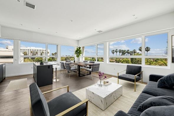 Los Angeles apartment for rent - Common room at 701 Hudson, Los Angeles, CA