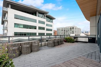Rooftop decks and grill