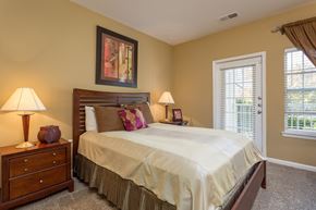 Alexandria apartment for rent - Bedroom with a large bed at Park Place at Van Dorn Apartments, Alexandria, VA, 22310