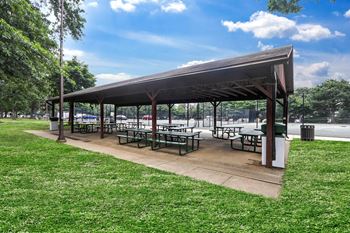 Outdoor picnic area