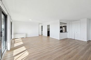 Large vacant living area