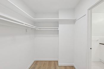 Spacious closet