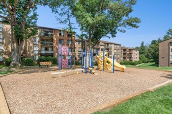 Playground with sand
