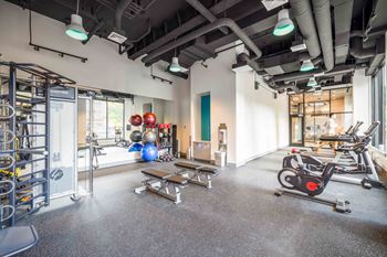 State-of-the-art fitness center